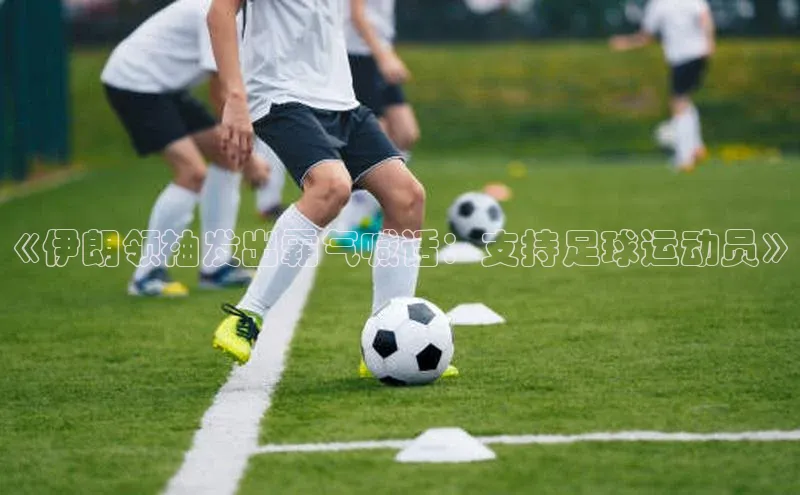 凯发app官网入口路畅科技《伊朗领袖发出霸气喊话：支持足球运动员》
